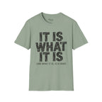 It is what it is (and what it is, is a crap)T-Shirt
