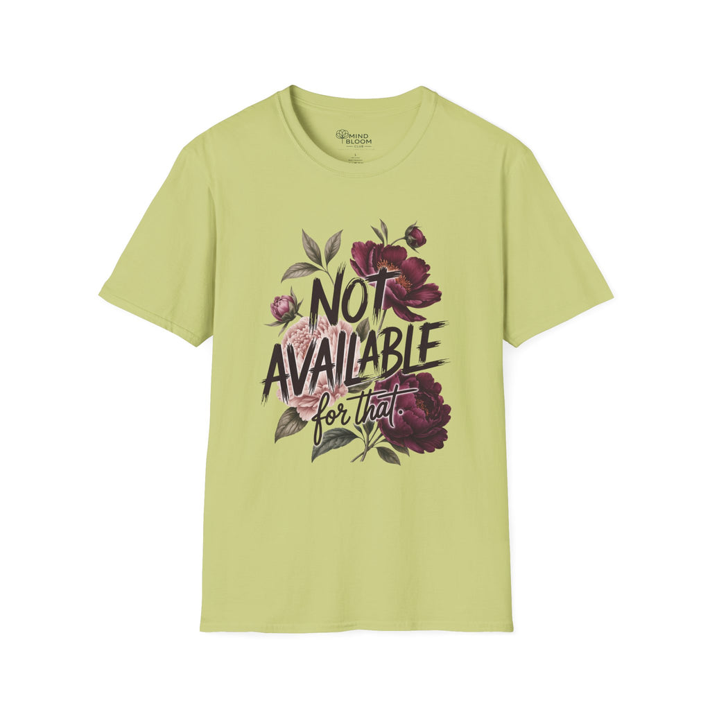 Not available for that T-Shirt