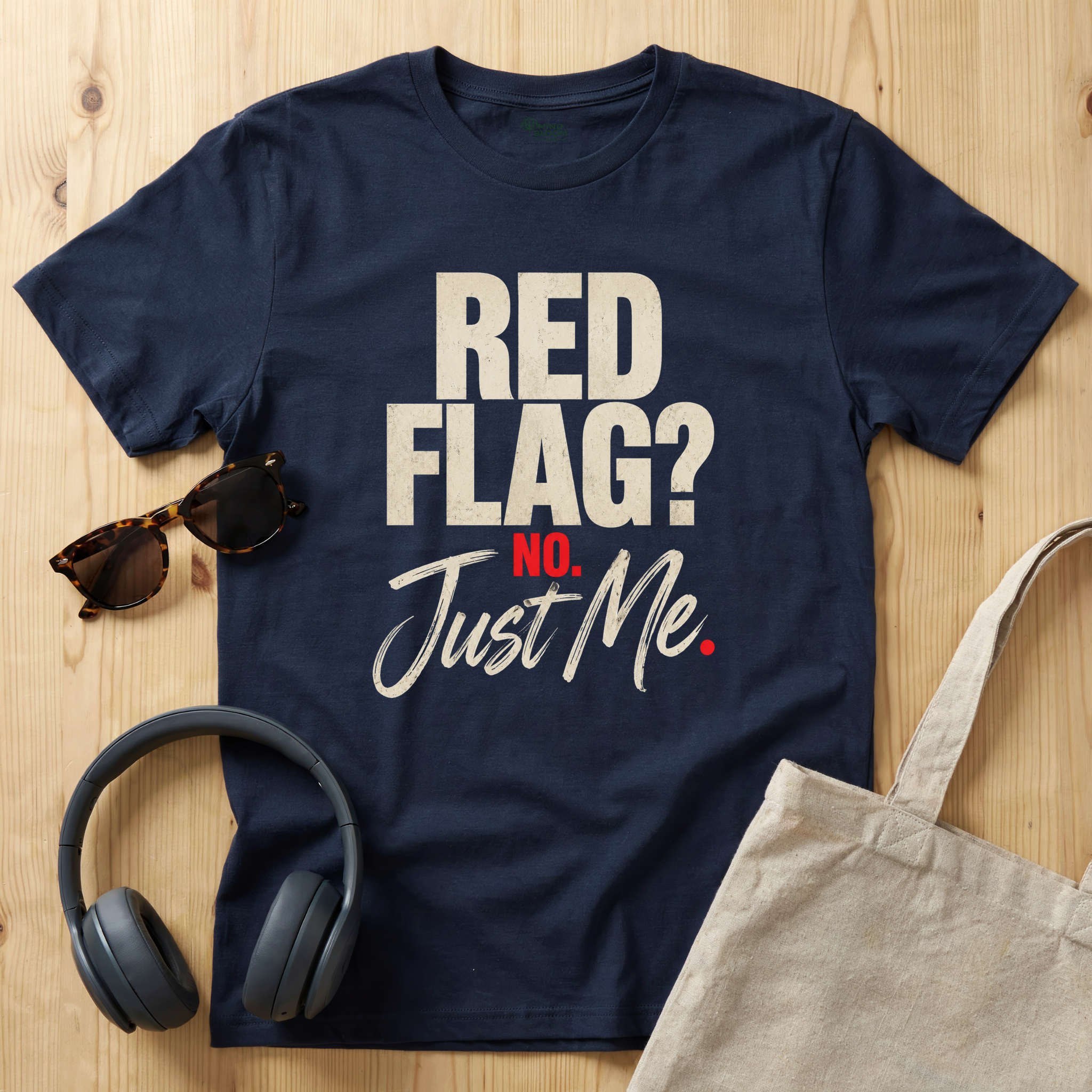 Red flag? No. Just me T-Shirt