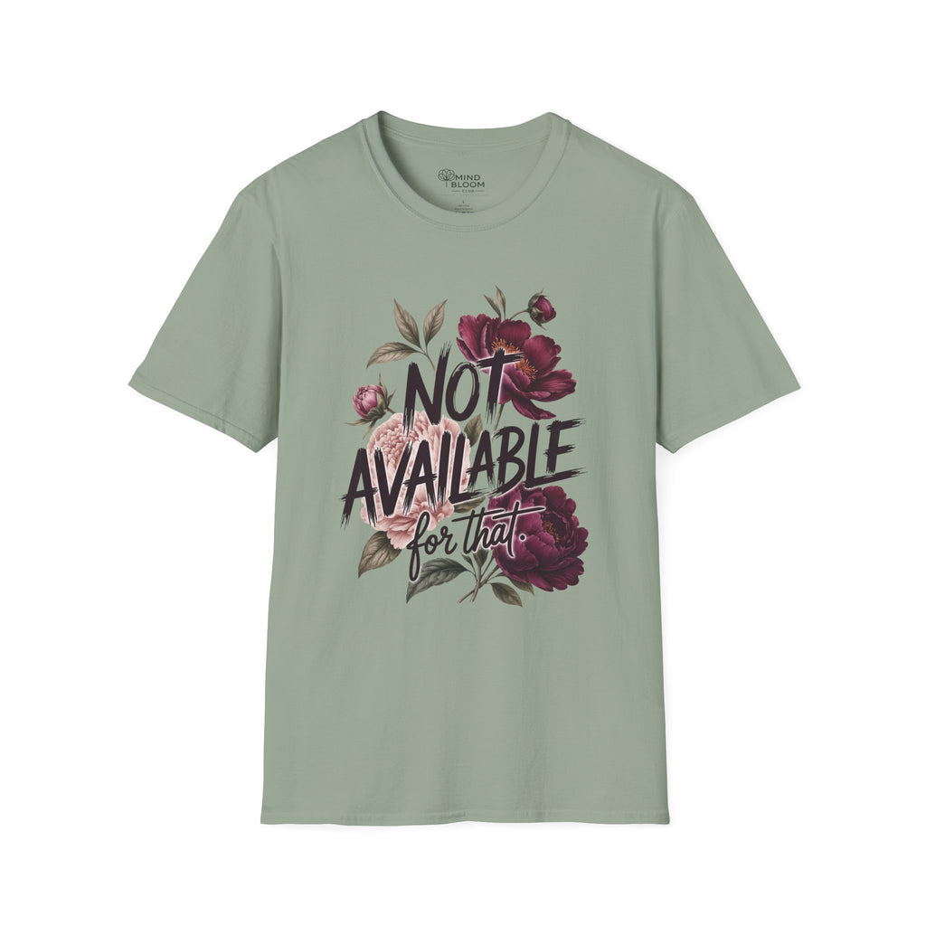 Not available for that T-Shirt