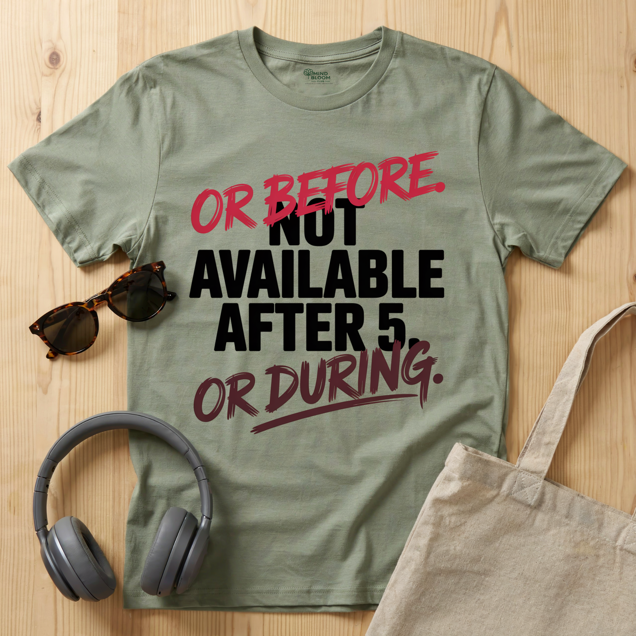 Not available after 5 T-Shirt