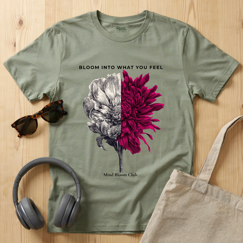 Bloom into what you feel T-Shirt