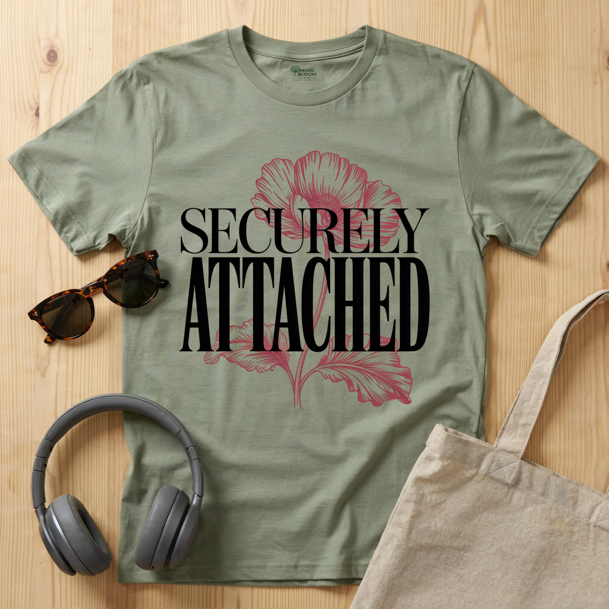 Securely attached T-Shirt
