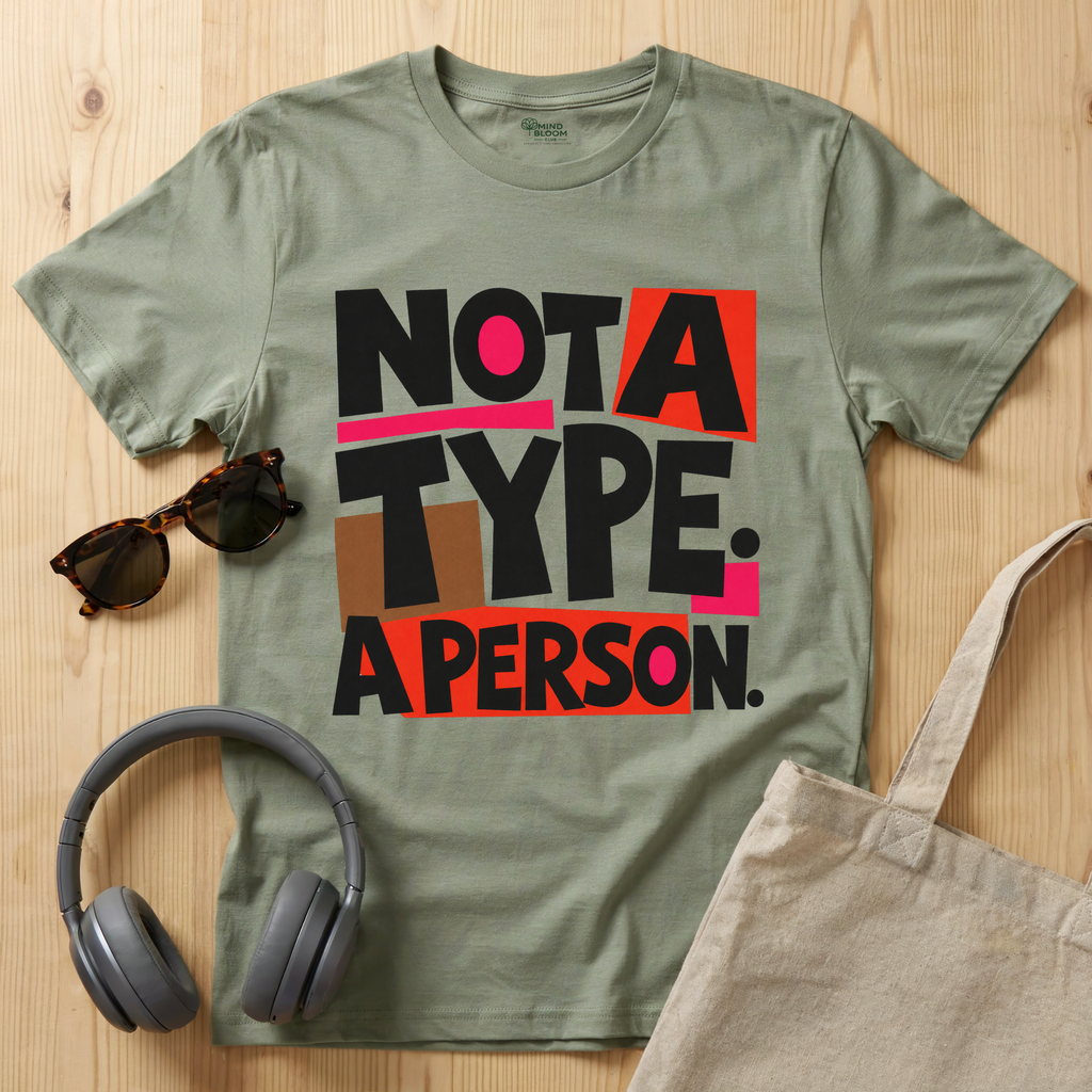 Not a type. A person T-Shirt