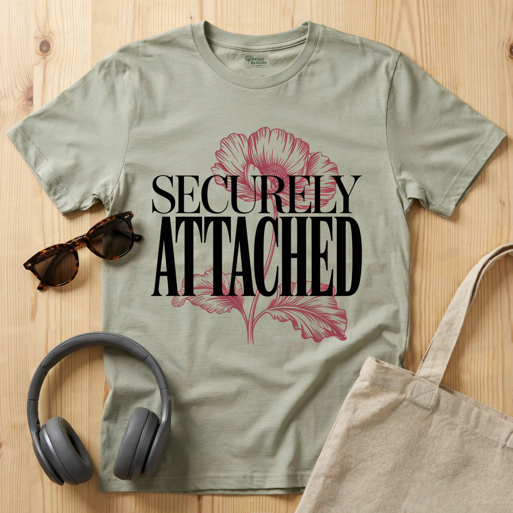 Securely attached T-Shirt