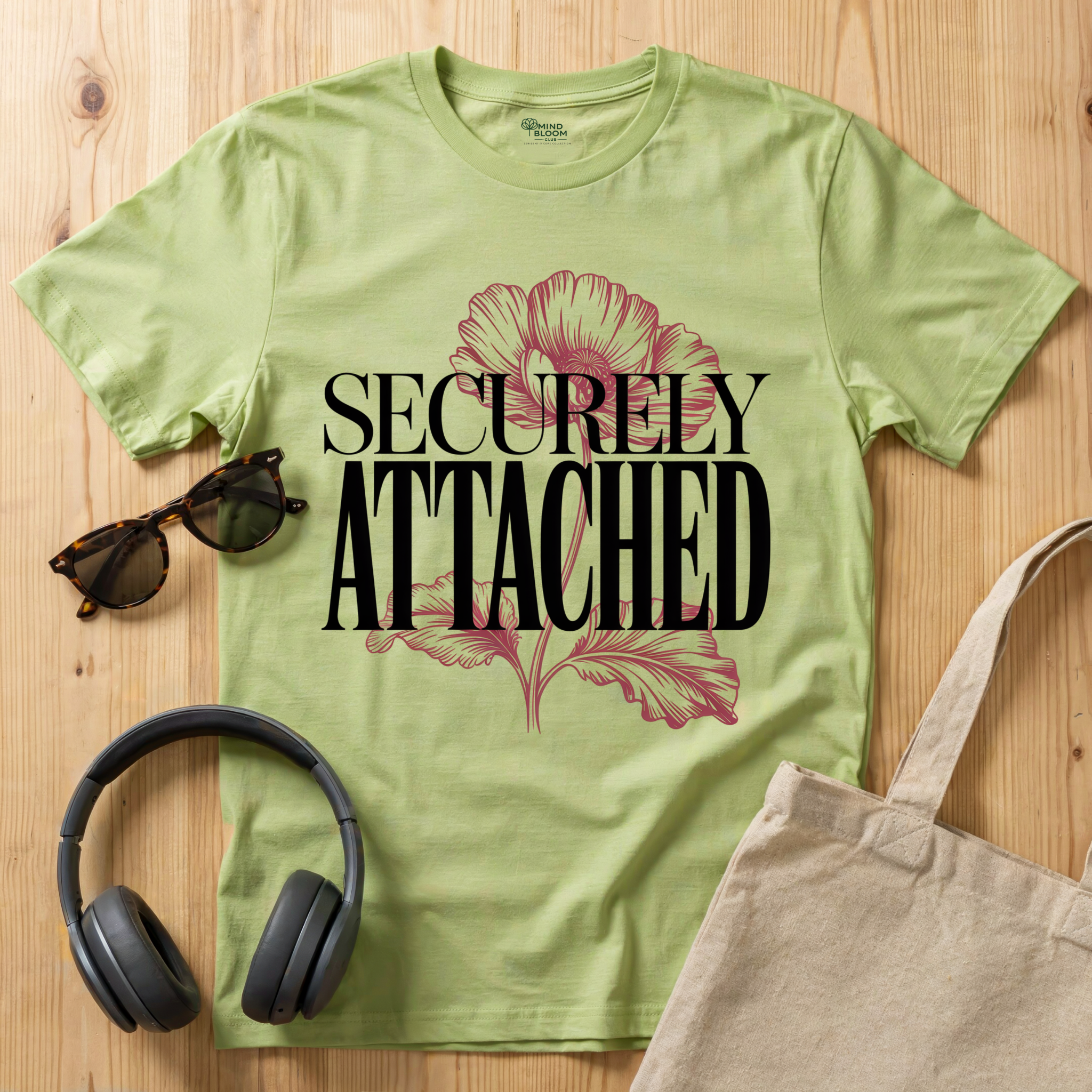 Securely attached T-Shirt