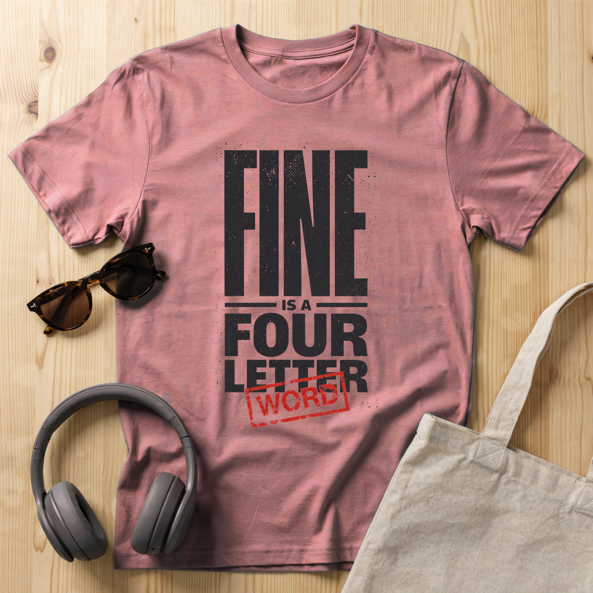 Fine is a four letter word T-Shirt
