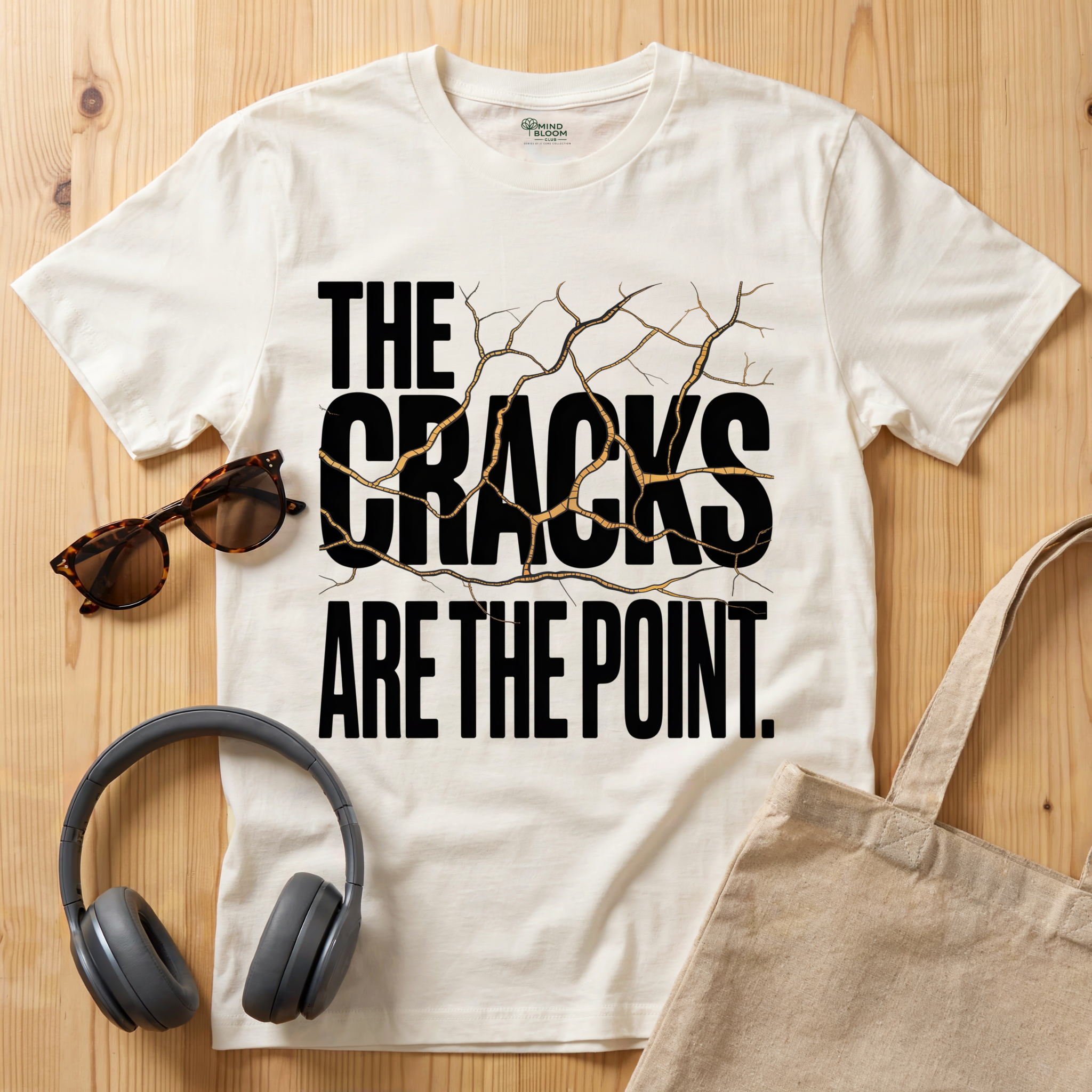 The cracks are the point T-Shirt