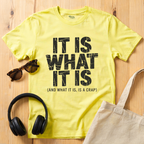 It is what it is (and what it is, is a crap)T-Shirt