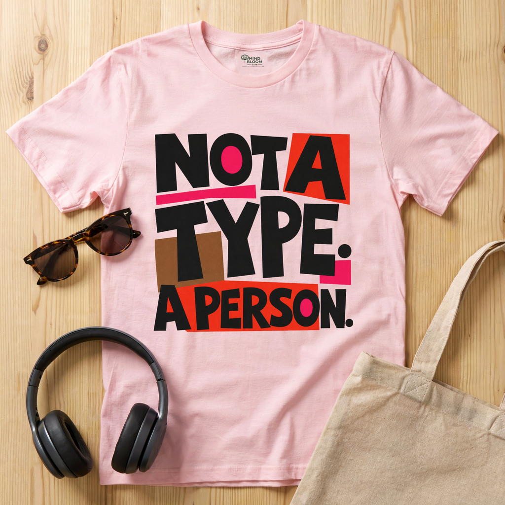 Not a type. A person T-Shirt