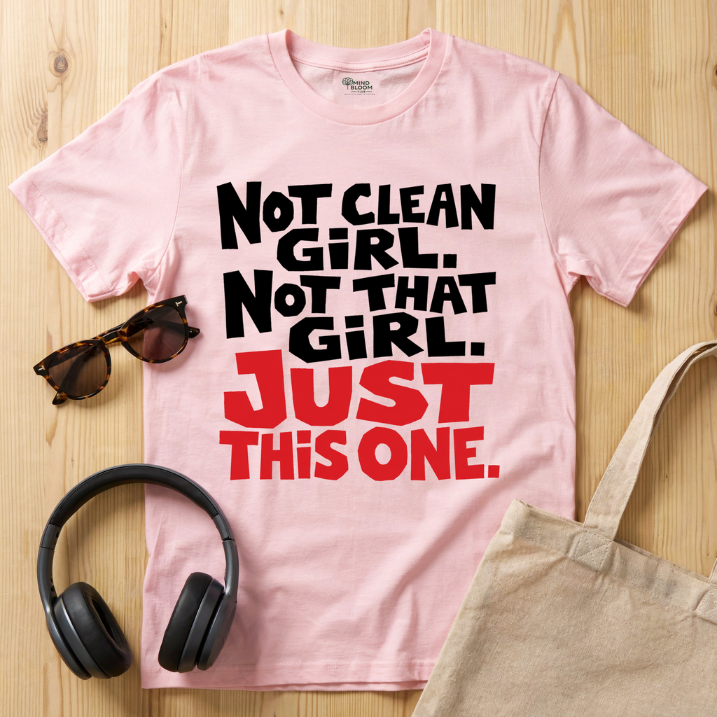 Not clean girl. Not that girl. Just this one T-Shirt