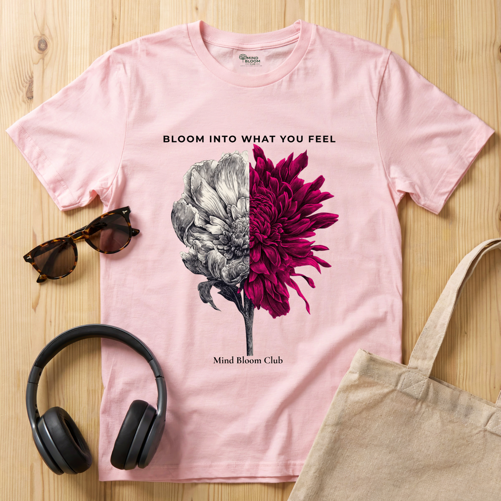 Bloom into what you feel T-Shirt