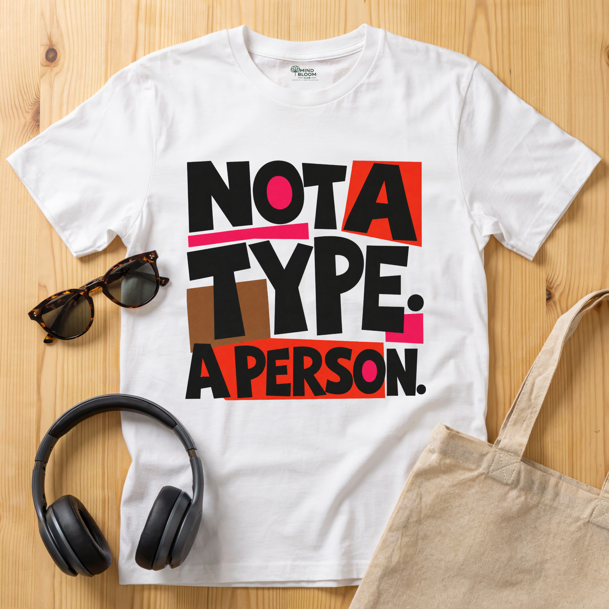 Not a type. A person T-Shirt
